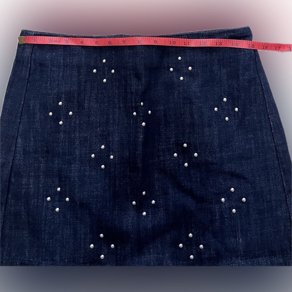 J. Crew Denim Skirt NWT Size 2 - Picture 7 of 8